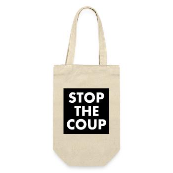 stop the coup - Gift Bag for Bottles - nature - Front