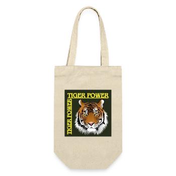 Tiger power - Gift Bag for Bottles - nature - Front