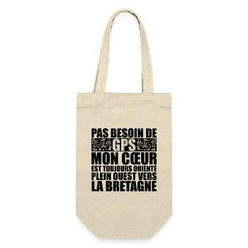 BRETON - Sac à bouteille - nature - Devant