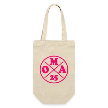 Grandma 2025 - Gift Bag for Bottles - nature - Front