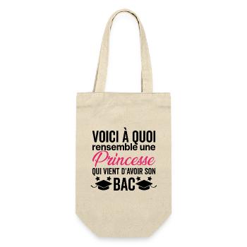 Félicitations Bac 2025 Humour - Sac à bouteille - nature - Devant