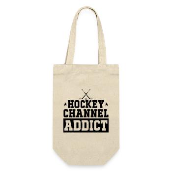 Adore Regarder Le Hockey - Sac à bouteille - nature - Devant