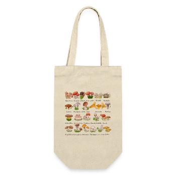 Mycology Mushroom Picker - Gift Bag for Bottles - nature - Front