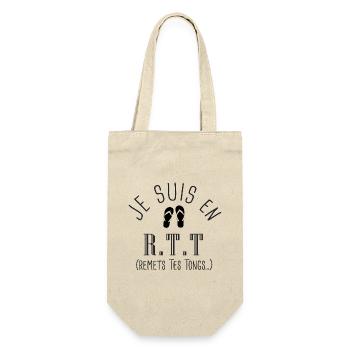 Humour Vacances cadeau Homme femme - Sac à bouteille - nature - Devant