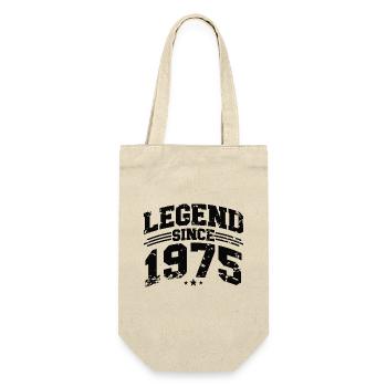 Legend Since 1975 Cadeau d’anniversaire vintage - Sac à bouteille - nature - Devant