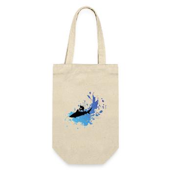 Ride the wave! - Gift Bag for Bottles - nature - Front