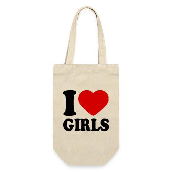 I love girls - Sac à bouteille - nature - Devant