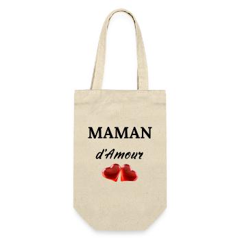Maman D'Amour - Gift Bag for Bottles - nature - Front