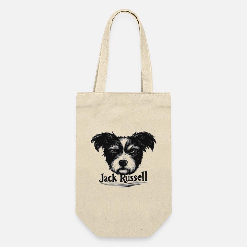 Jack Russell hirsute - Sac à bouteille - nature