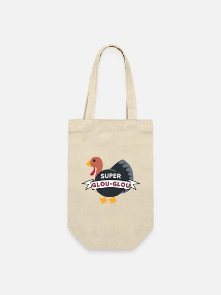 Super Glou-glou - Gift Bag for Bottles - nature