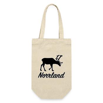 Norrland Reindeer Sverige Northern Sweden Sweden - Gift Bag for Bottles - nature - Front