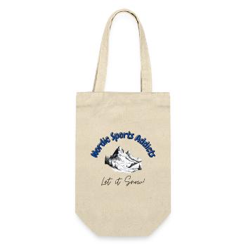 Nordic Sports Addicts - Let it Snow - Gift Bag for Bottles - nature - Front