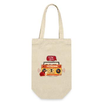 Snail and music - Gift Bag for Bottles - nature - Front