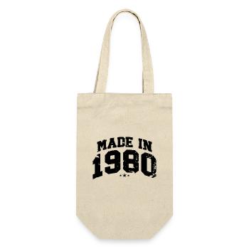 1980 ' s Vintage Born Legends cadeau d’anniversaire - Sac à bouteille - nature - Devant