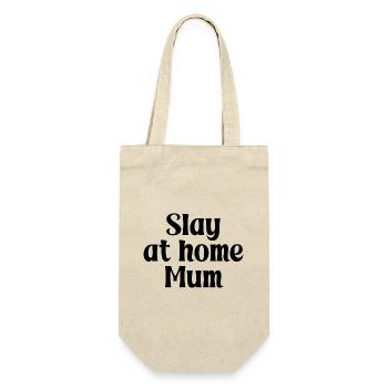 Mutter zu Hause töten - Geschenkbeutel für Flaschen - Natur - Vorne