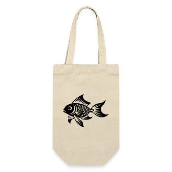 Poisson - Sac à bouteille - nature - Devant