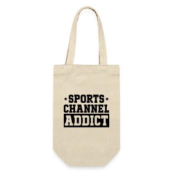 Fan Sport Loves Watching Sports - Gift Bag for Bottles - nature - Front