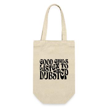 Girls Listen To Dubstep Music - Gift Bag for Bottles - nature - Front