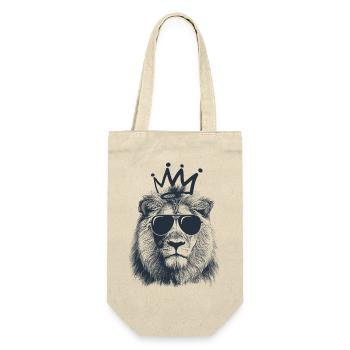Lion et couronne - Sac à bouteille - nature - Devant