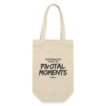 Pivotal Moments - Geschenkbeutel für Flaschen - Natur - Vorne