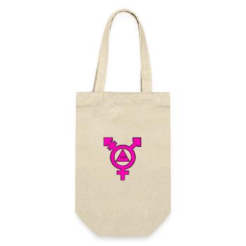 LGBTQ, TOP, Wiltsch, PRIDE; art, style, Cool, - Gift Bag for Bottles - nature - Front