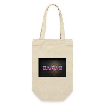 Games, Gamer, Gamescon - Geschenkbeutel für Flaschen - Natur - Vorne