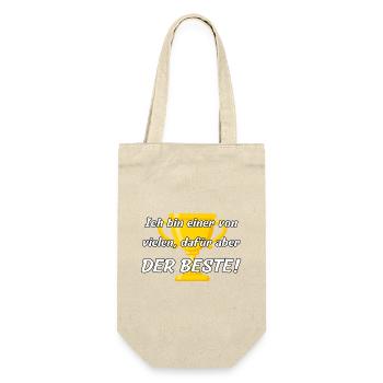 I'm one of many, but I'm the best! - Gift Bag for Bottles - nature - Front