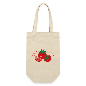 Tomates juteuses - Sac à bouteille - nature - Devant