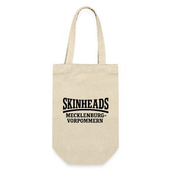 Skinheads Mecklenburg Vorpommern - Geschenkbeutel für Flaschen - Natur - Vorne