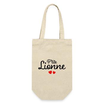 Petite Lionne Humour Surnom Affectueux Femme - Sac à bouteille - nature - Devant