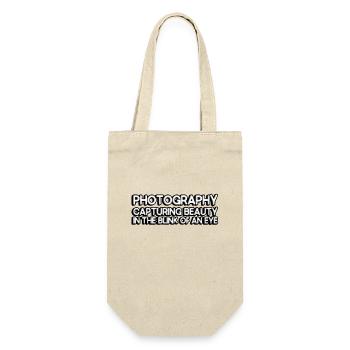 Photography: capturing beauty - Gift Bag for Bottles - nature - Front