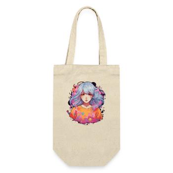 Fille d’anime - Sac à bouteille - nature - Devant