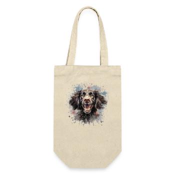 Dog - Gift Bag for Bottles - nature - Front