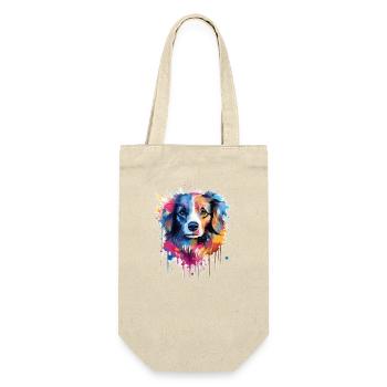 Dog - Gift Bag for Bottles - nature - Front