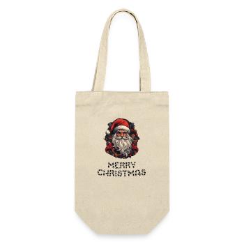 Père Noël - Marry Christmas - Sac à bouteille - nature - Devant