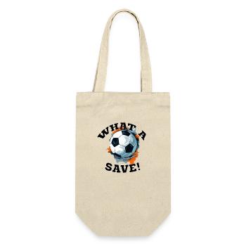 Balle de football - Quelle sauvegarde! - Sac à bouteille - nature - Devant