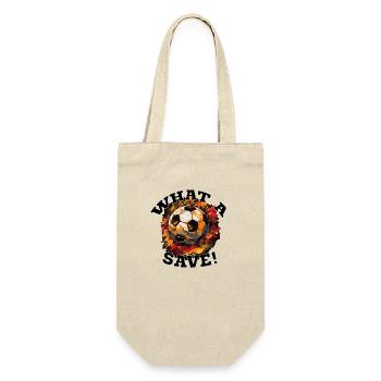 Balle de football - Quelle sauvegarde! - Sac à bouteille - nature - Devant