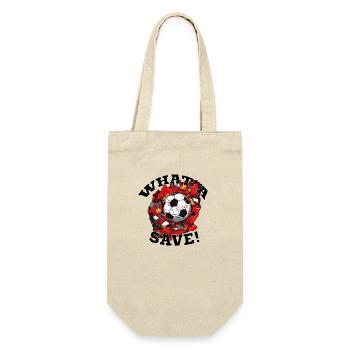 Balle de football - Quelle sauvegarde! - Sac à bouteille - nature - Devant