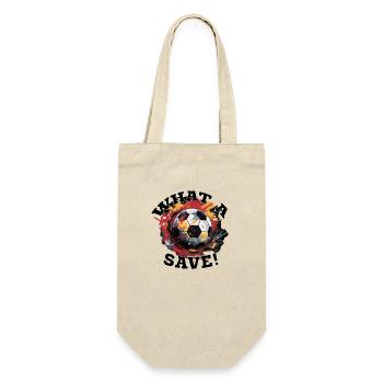 Balle de football - Quelle sauvegarde! - Sac à bouteille - nature - Devant