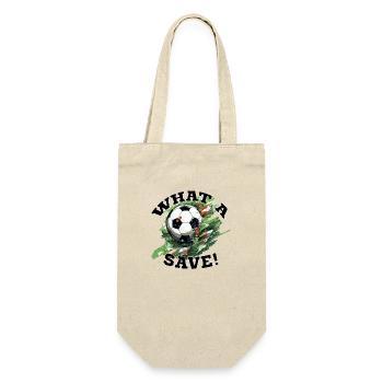 Balle de football - Quelle sauvegarde! - Sac à bouteille - nature - Devant