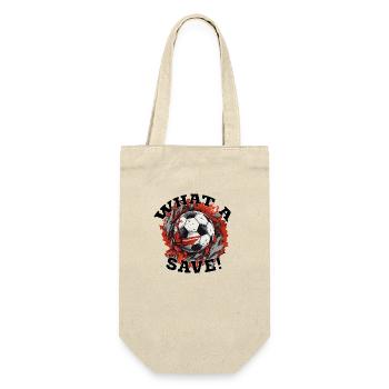 Balle de football - Quelle sauvegarde! - Sac à bouteille - nature - Devant