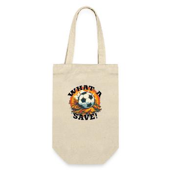 Balle de football - Quelle sauvegarde! - Sac à bouteille - nature - Devant