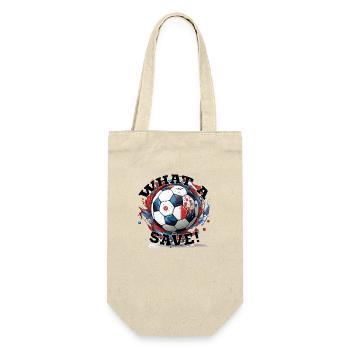 Balle de football - Quelle sauvegarde! - Sac à bouteille - nature - Devant