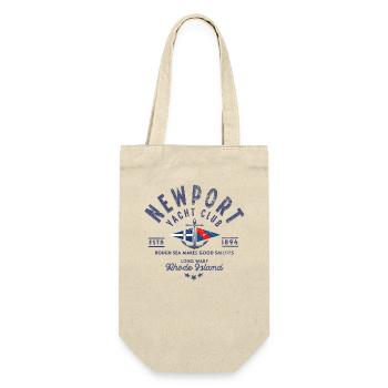 Newport Yacht Club Rhode Island blc 1 - Geschenkbeutel für Flaschen - Natur - Vorne