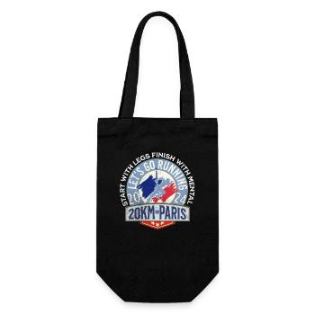 Let s go running in Paris 1 - Sac à bouteille - noir - Devant