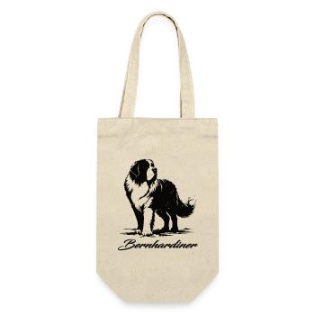 St. Bernard Design – Gentil géant des Alpes - Sac à bouteille - nature - Devant