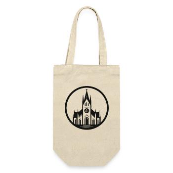 Romanesque Church – Timeless Architecture - Gift Bag for Bottles - nature - Front