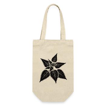 simple nettle design – wild & healing - Gift Bag for Bottles - nature - Front