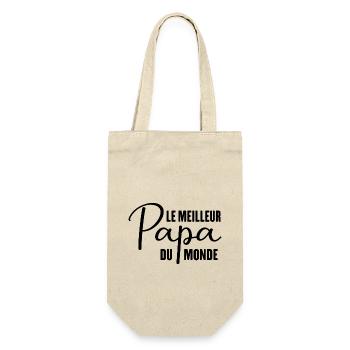 Le meilleur papa du monde - Sac à bouteille - nature - Devant