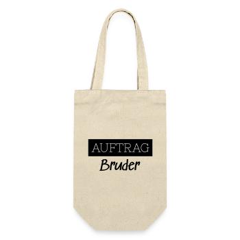 Commander Brother Family Funny Gift - Sac à bouteille - nature - Devant